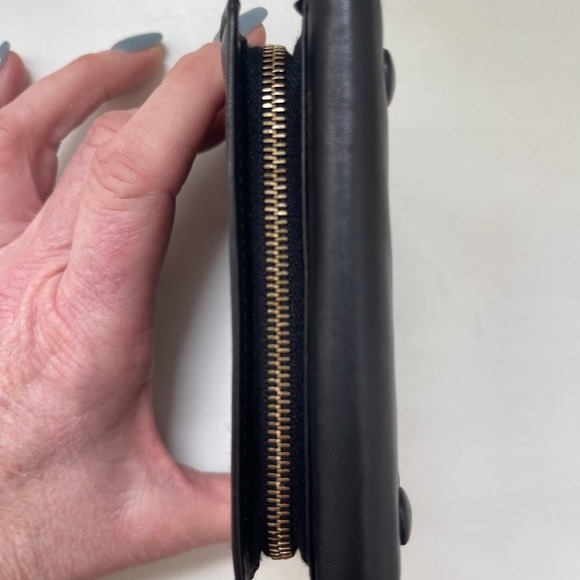 RARE and Like New Celine Black and Red Leather Wallet - Picture 11 of 11